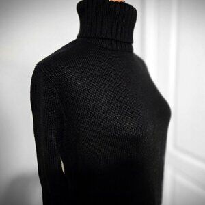 Ralph Lauren Golf Black Turtleneck Sweater Size M
